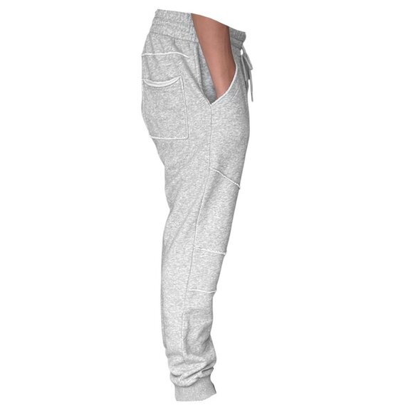 JLUXLABEL MENS GRAY SWEATPANTS - Picture 5 of 9